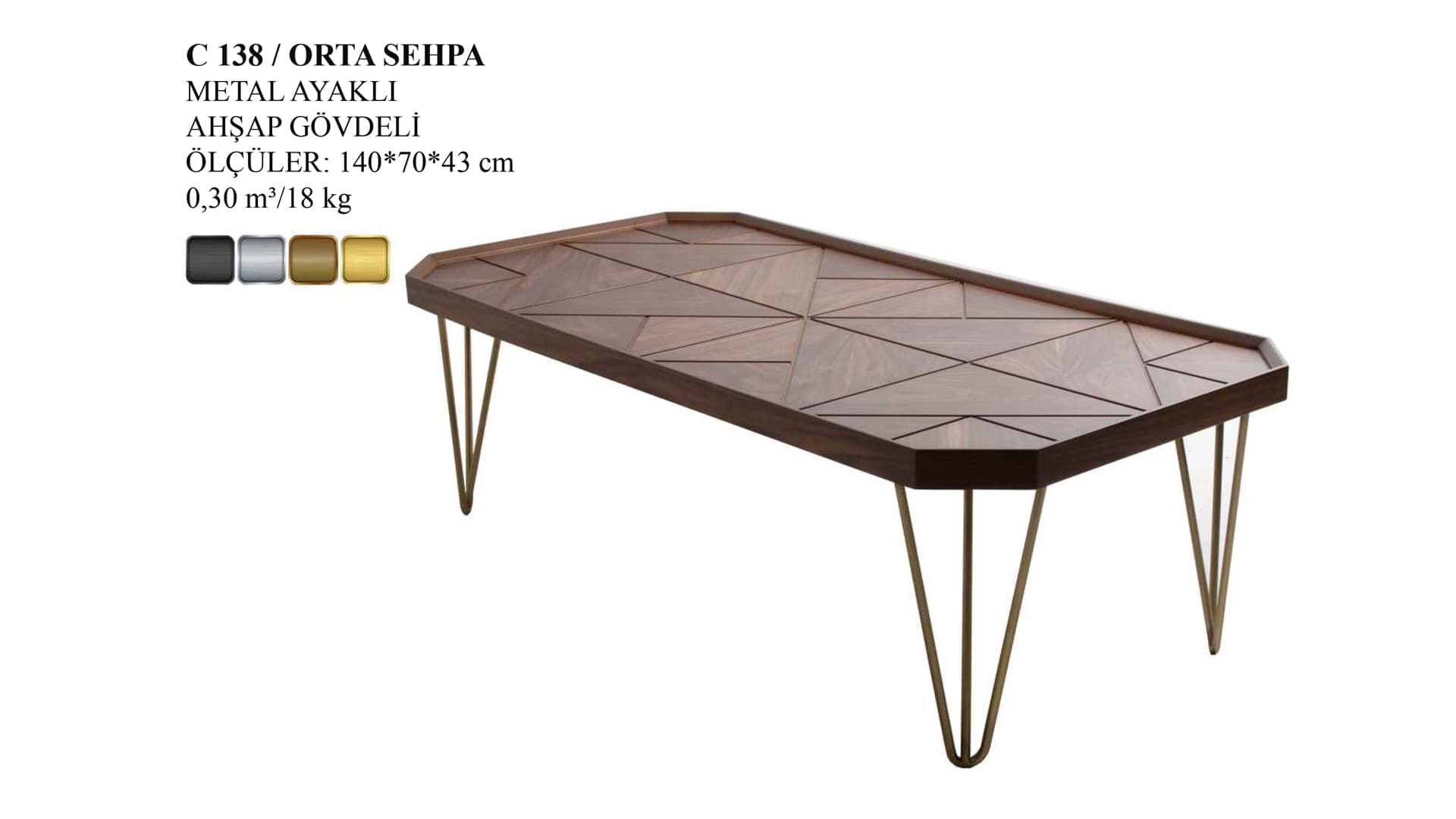 C 138 ORTA SEHPA resmi